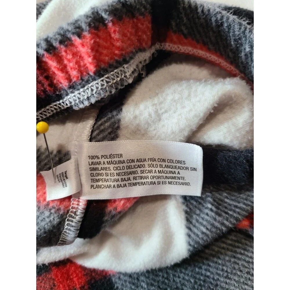Wondershop Target Plaid Fleece Pajama Pants Women Large Cozy Sleepwear - Picture 7 of 7